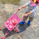 2歳、3歳「抱っこばかりで歩かない」の悩みが解決！ドールバギー／ドールストローラー（人形用ベビーカー）